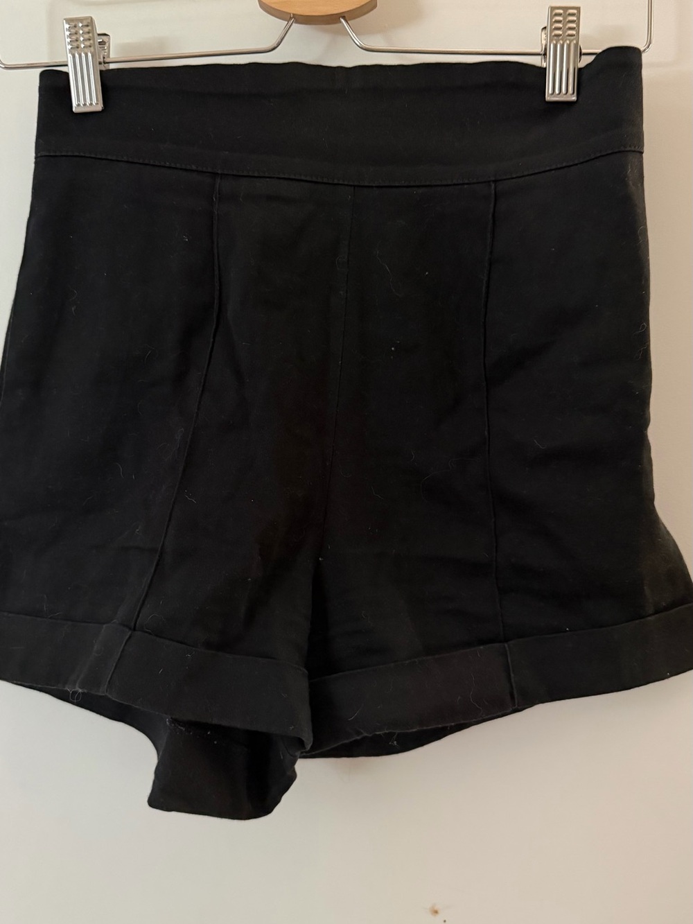 PUG sz M Black High-Waist Women's Shorts